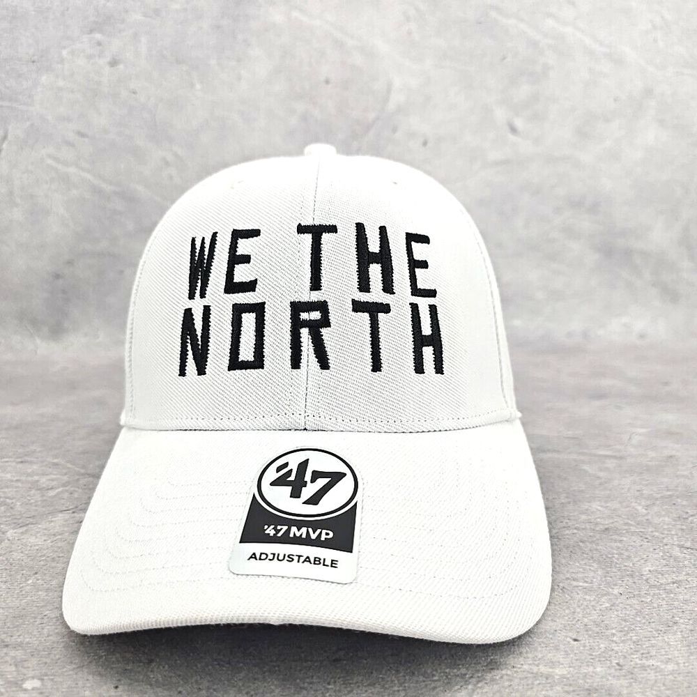 WE THE‎ NORTH 47 Brand Hat Adjustable Strapback White Color One Size Cap